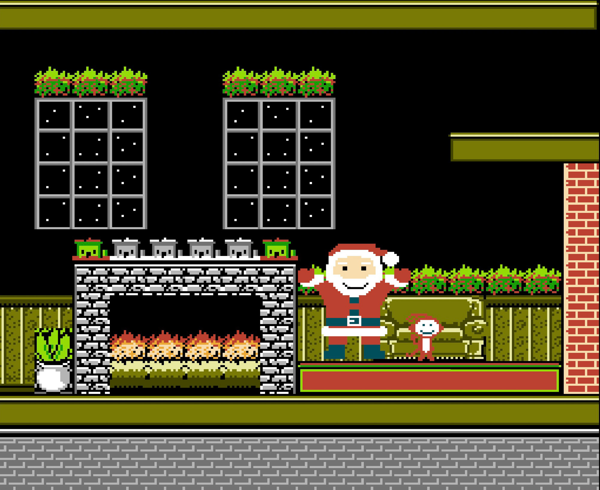 Mr. Maymunshine's Christmas Land for the NES and Famicom. Developed by calgames. Ages 3+