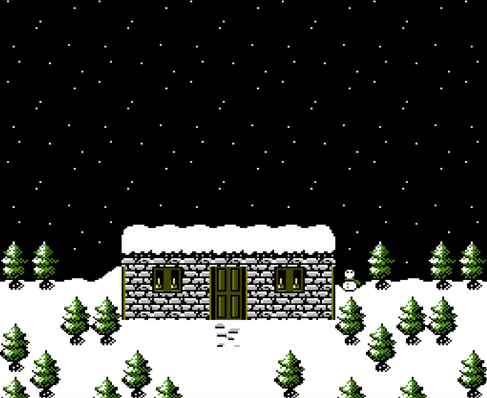 Mr. Maymunshine's Christmas Land for the NES and Famicom. Developed by calgames. Ages 3+