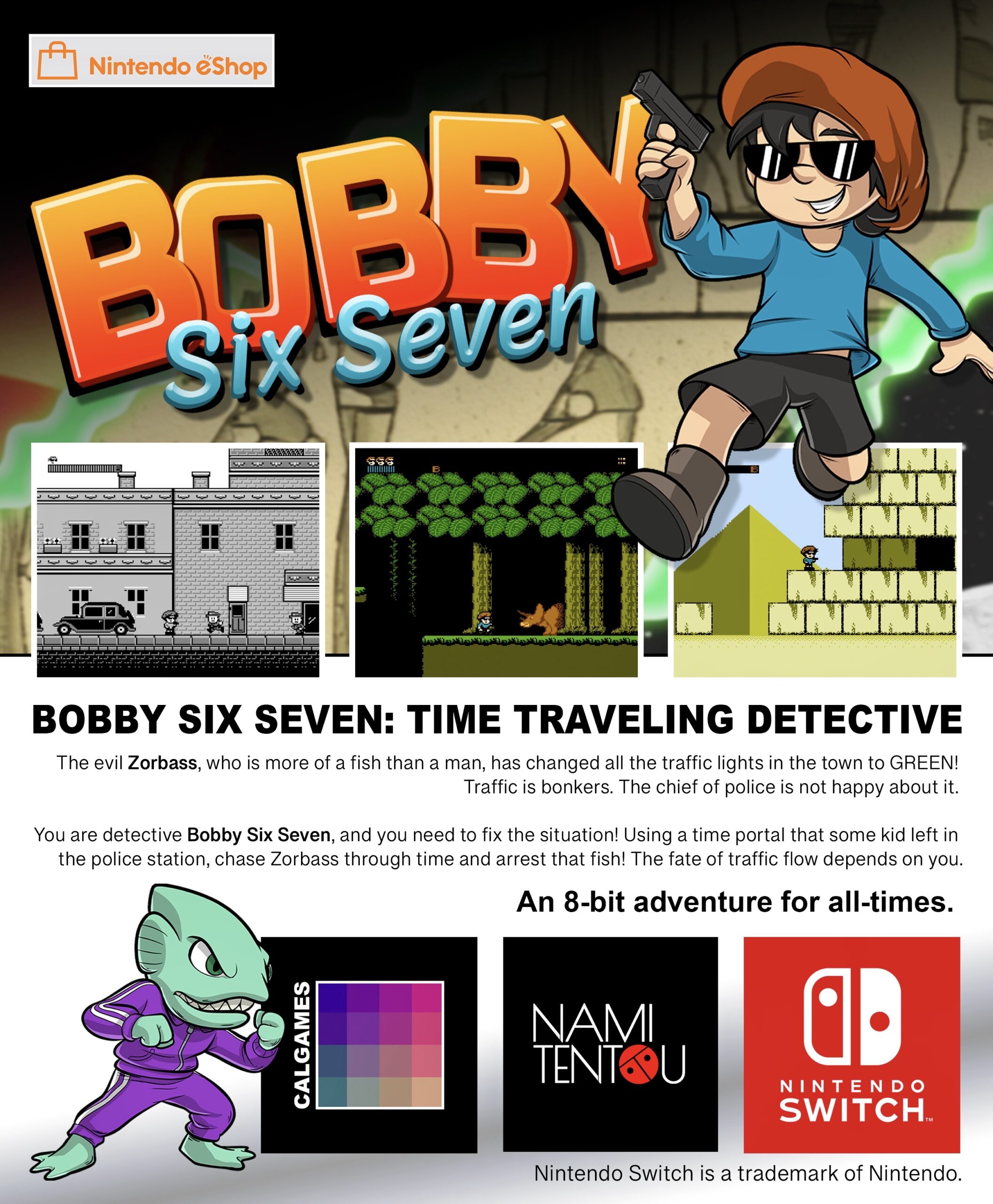 Bobby Six Seven Nintendo Switch Ad calgames