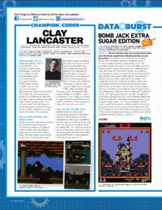 Clay Lancaster Feature in Retro Gamer Magazine - Issue 273 | calgames