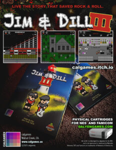 Jim & Dill3 Christmas Ad NES calgames