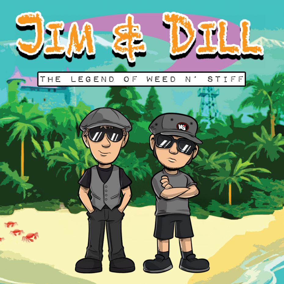 Jim and Dill for the NES. Developed by calgames. Weed N' Stiff.