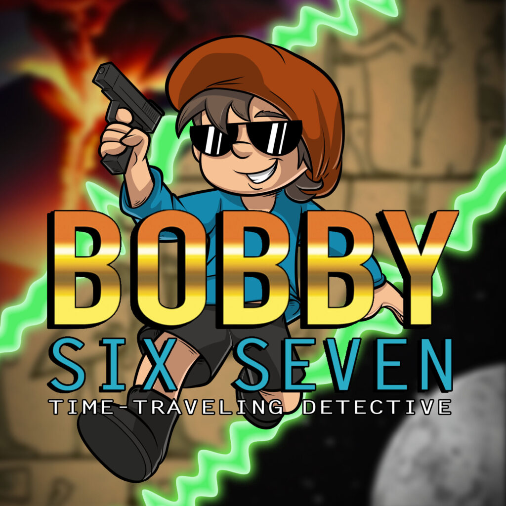 B67New-BlurSQ-Text Bobby Six Seven - calgames. NES, Nintendo Switch
