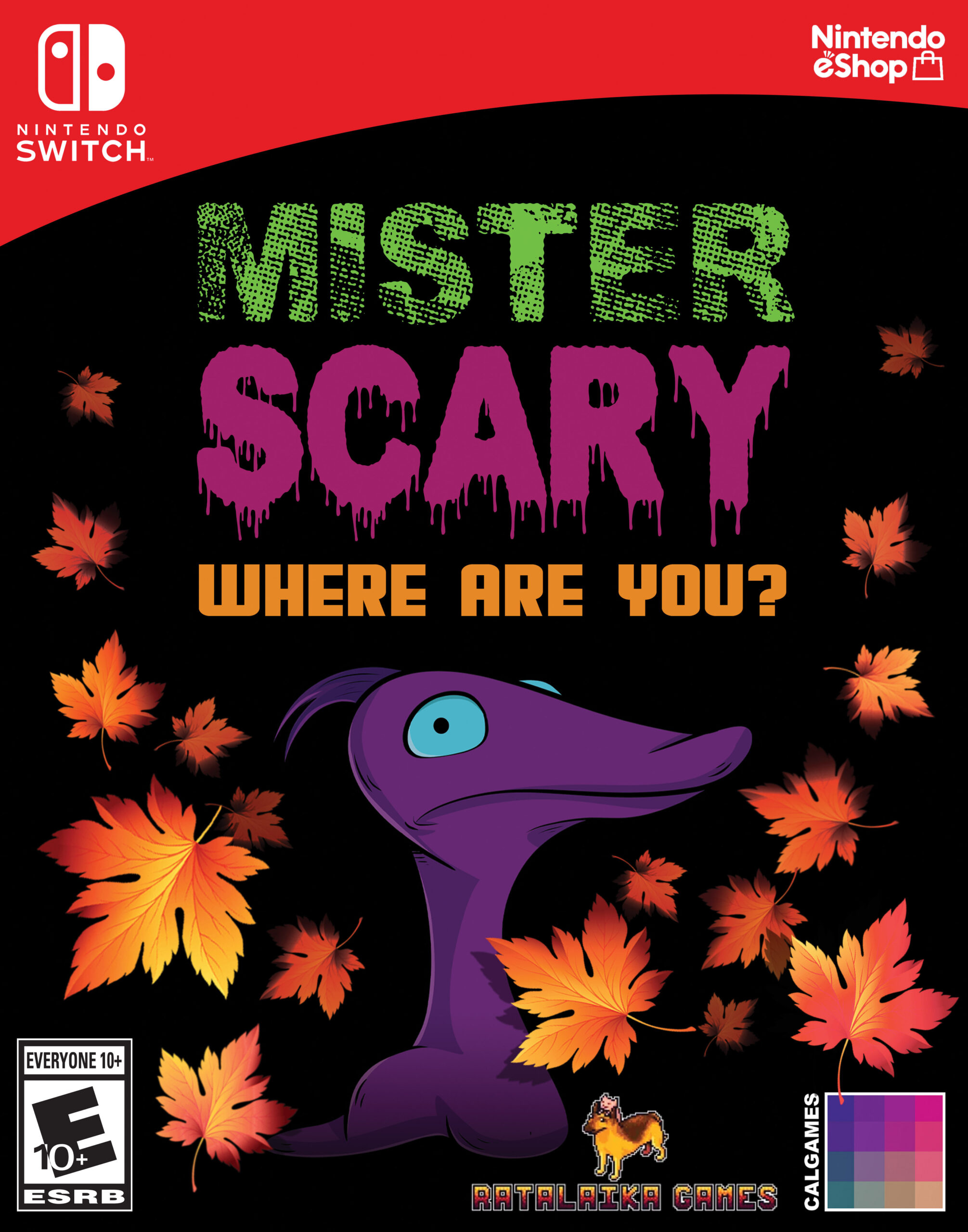 Mister Scary launches on Nintendo Switch, Switch 2, PS4, PS5, Xbox One, Series X, and Steam 2026. calgames, ratalaika